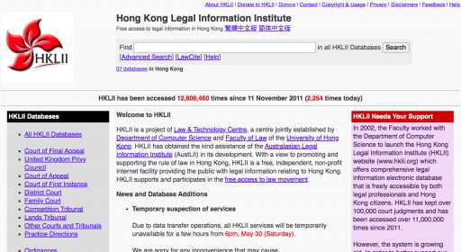 Hong Kong Legal Information Institute