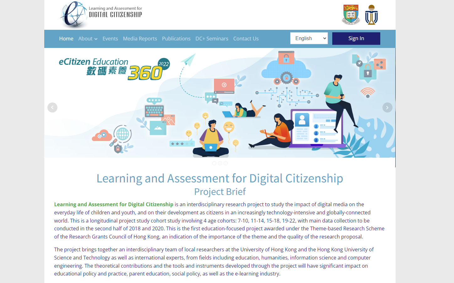 Learning and Assessment for Digital Citizenship