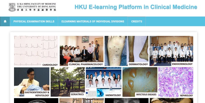 HKU E-learning Platform in Clinical Medicine